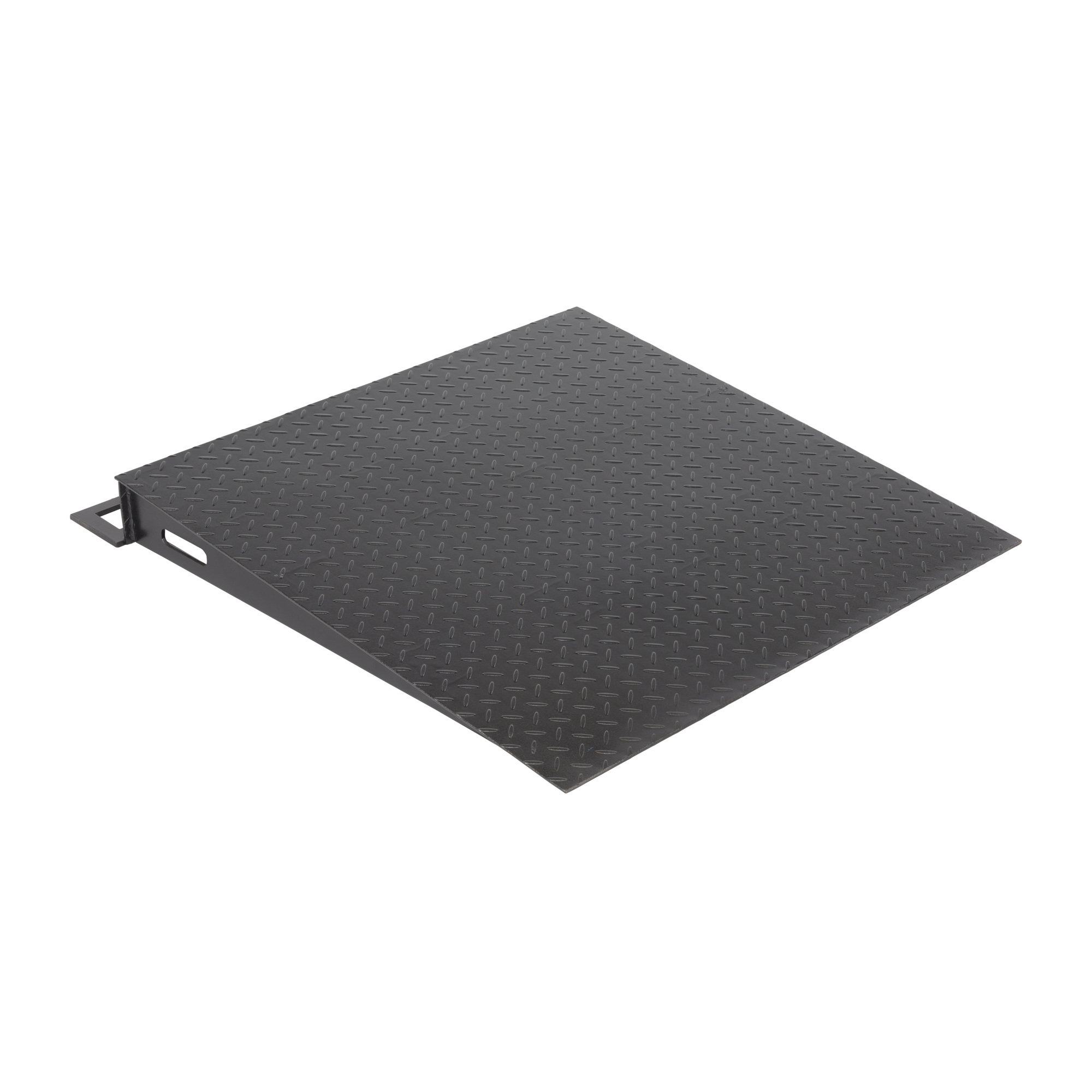Vestil Steel Floor Scale Approach Ramp 36 In. x 36 In. 2,000 Lb. Capacity Black